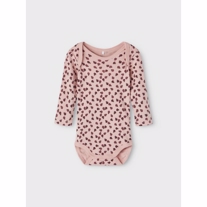 NAME IT 3-Pak ØKO Body Langærmet Deco Rose